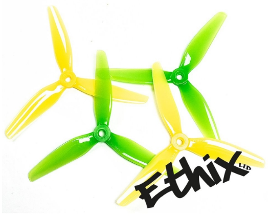 HQProp Ethix S4 Lemon Lime Propeller