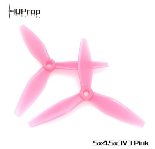 HQProp 5X4.5X3V3 Propeller Pink