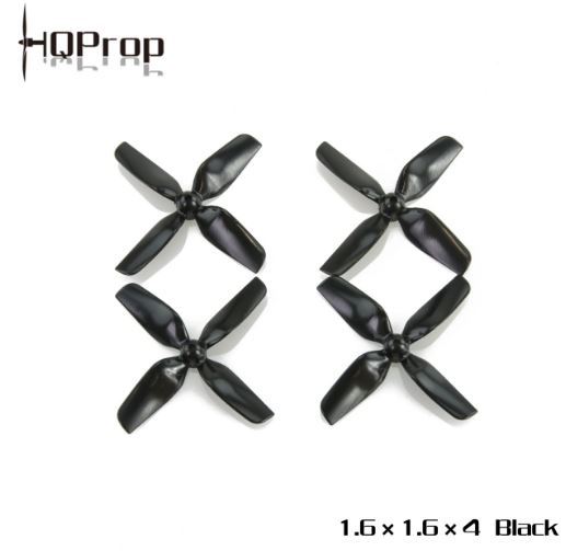 HQProp Micro Whoop Propeller 1.6X1.6X4 (1.5mm)  4-Blatt