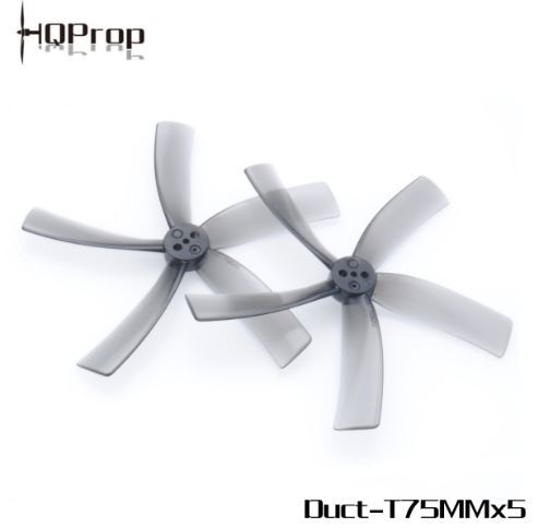 HQProp Duct-T75MMX5 Propeller Grau - Cinewhoop