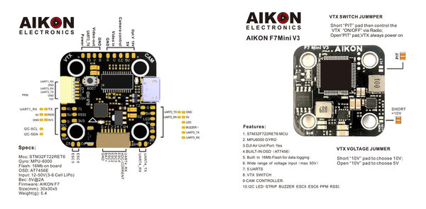 Aikon F7 Mini V3 FC